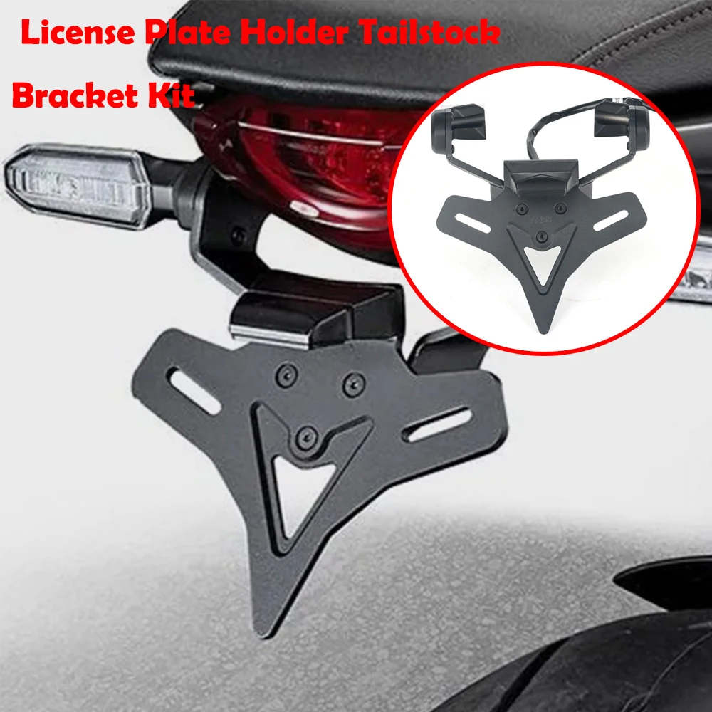 Motorcycle Rear Short Tail Stock License Plate Holder Tailstock Bracket Kit For Honda CB1000R CB 1000R CB 1000 R 2018-2024 2023