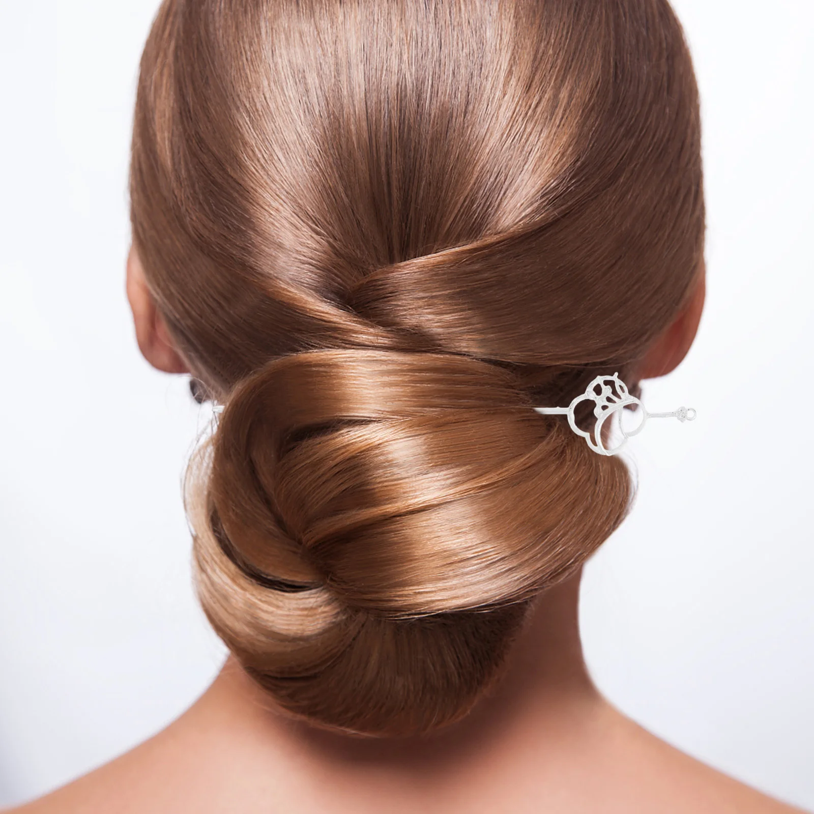 

5Pcs Hair Clip Ancient Style Hair Stick Vintage Wedding Ceremony Photography Lotus Hairpin Retro Hairpin