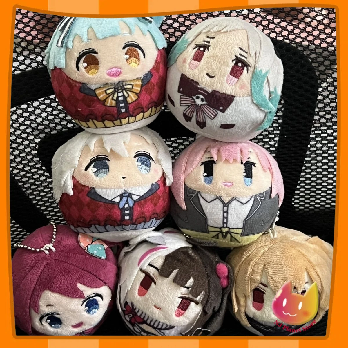 

Njsj Virtual Uploader Tumbler Vox Plush Doll 10Cm Plushies Stuffed Keychain Keyholder Keyring Bag Pendant Doll Toy Kids Gifts