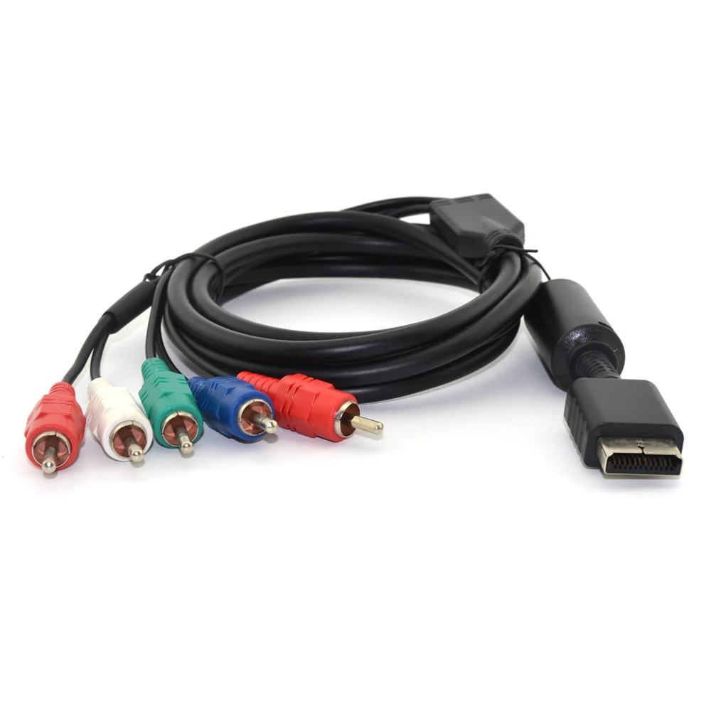 1.8M Multi Component AV cable Audio Video HD TV Cable For PS2 for PS3 Controller