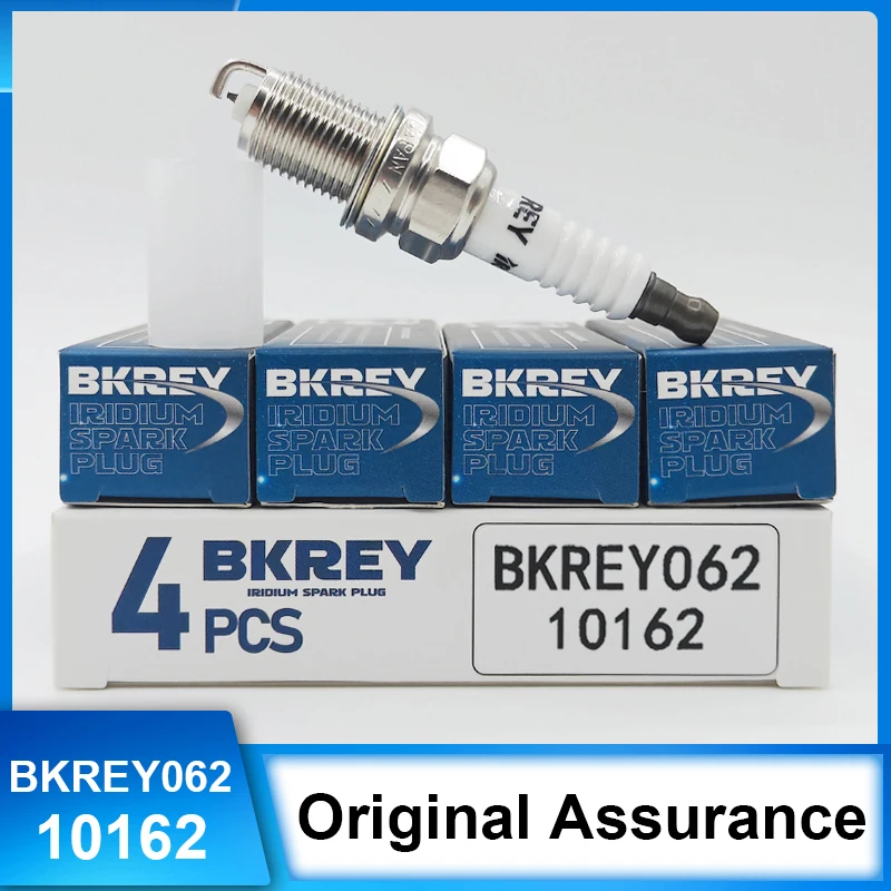 4/20pcs 101000062AB PZFR5D-11 7968 Spark Plug for VW Volkswagen Jetta Passat Golf 2.0L 2.8L For BKREY062 10162 Car Candle