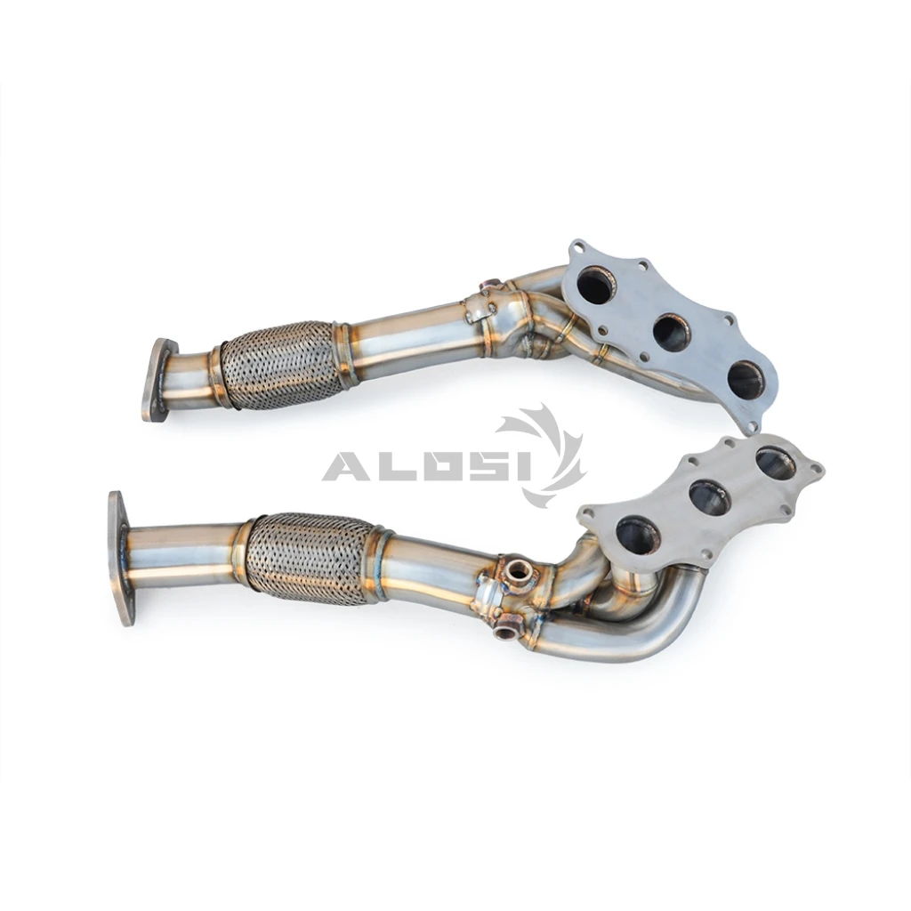 

for Toyota Crown 2.5 3.0 2006-2012, with exhaust collector and stainless steel engine muffler pipe, high performance.