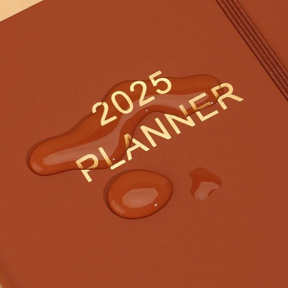 แบบพกพา A5 2025 Agenda Book Planner Reminder To Do List Schedule Book 365 วันหนา Planner อุปกรณ์สํานักงาน