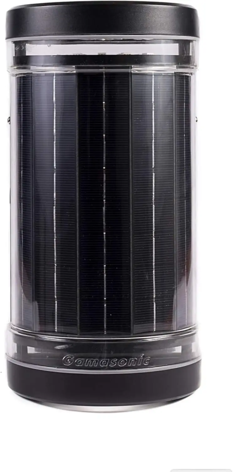 

Настенное бра Infinity на солнечной батарее, двухцветный светодиод, холодный/теплый белый, черная смола, 150 люмен