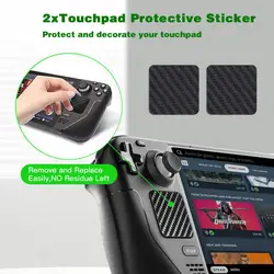 Per Steam Deck Console Key Protection Sticker Touchpad Protection Sticker per Steam Deck Host Protection Accessories