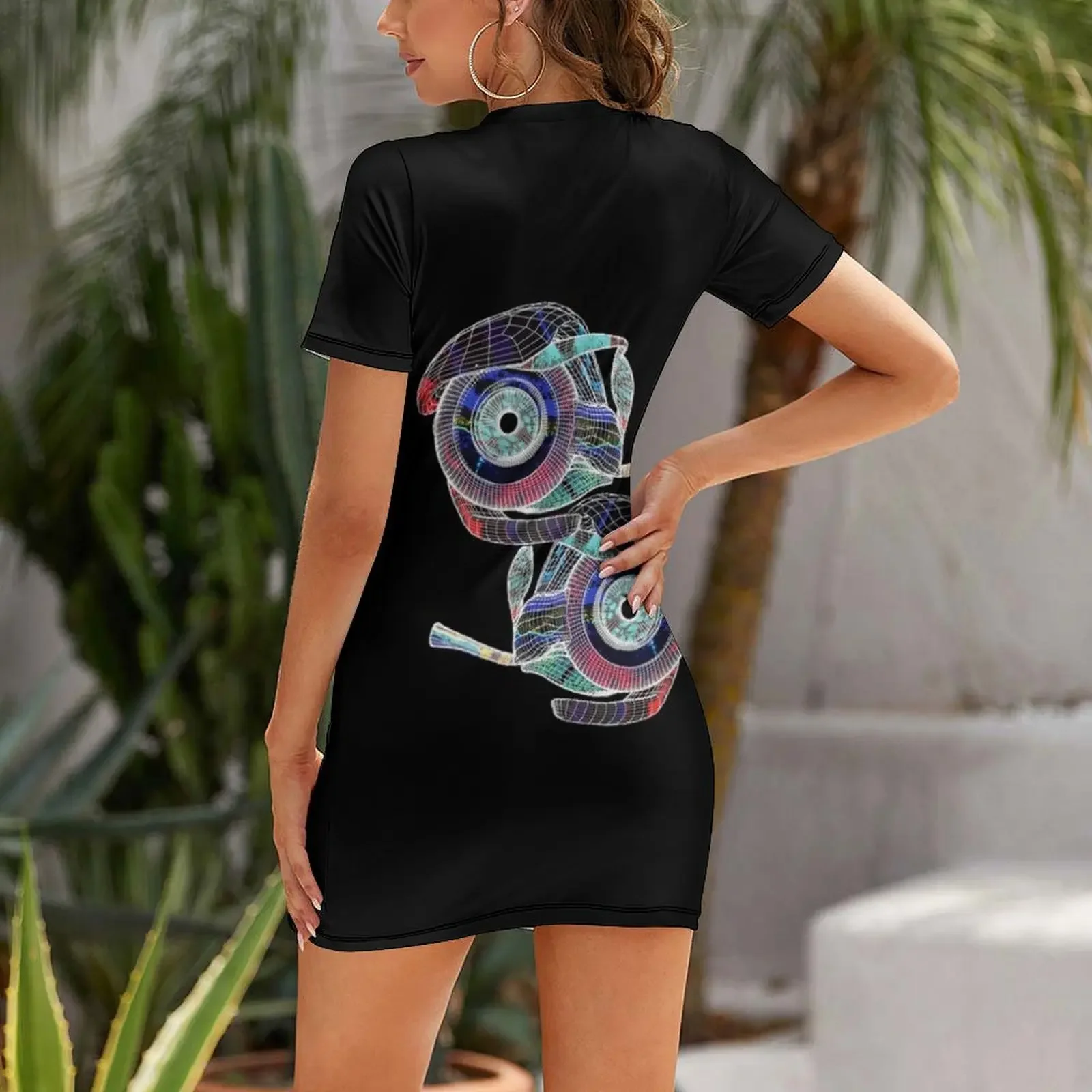 Eyes: Human reference atlas collection Short-Sleeved Dress summer dresses for women 2026 evening dresses luxury 2026