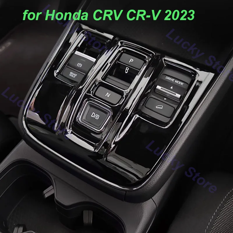 

Car Central Console Gear Panel for Honda CRV CR-V 2023 Shift Frame Scratch Wear Resistance Anti-Slip Cover Interior Accessories