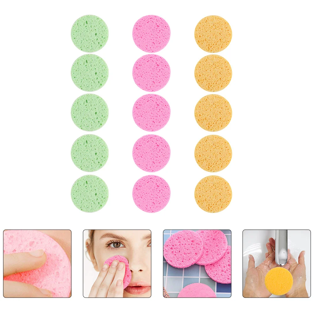 Applicateurs de poudre arrondie de maquillage, 15 pièces, pour mélange de fond de teint pour le visage, petits outils, accessoires de maquillage