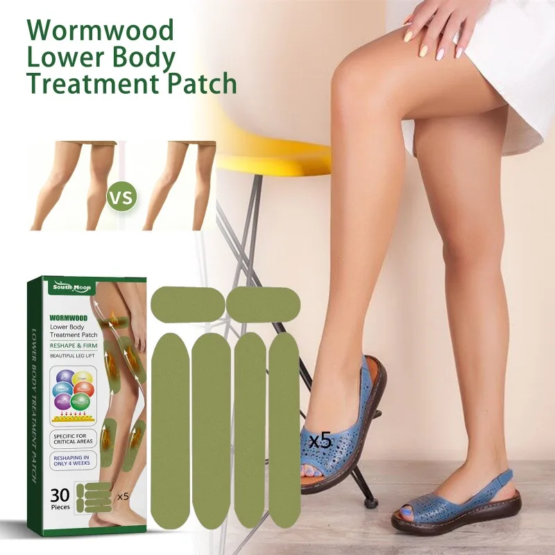 

Wormwood Thigh Tightening Patch Cellulite Removal Leg Fat Lifting Firming Improve Sagging Body Slimming Shaping Thin Leg Sticker