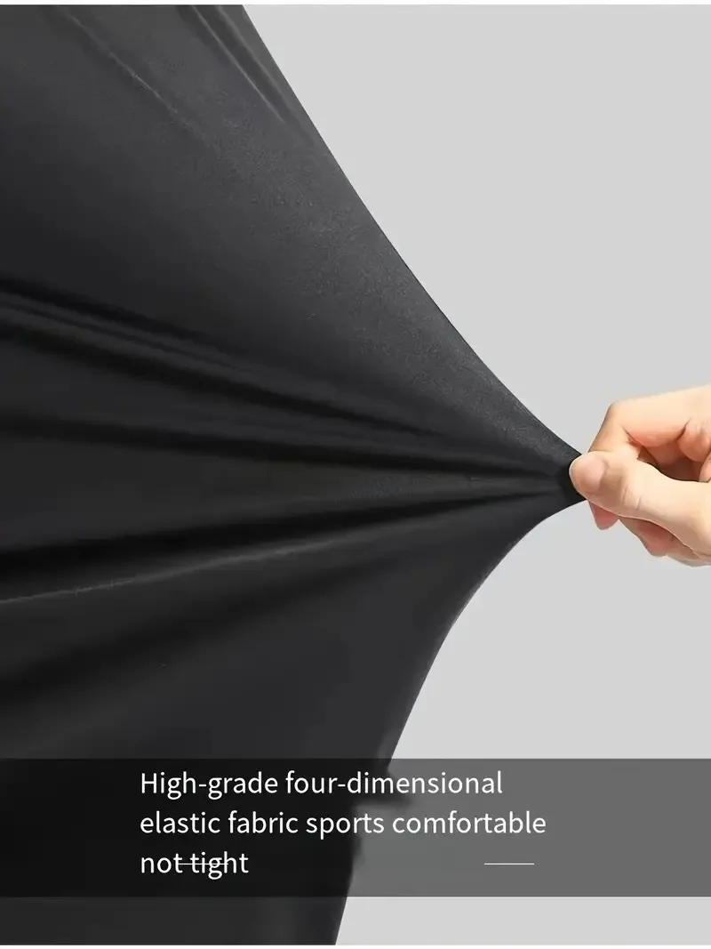 بدلة رياضية للرجال ملابس رياضية للجري للخريف والشتاء ملابس سريعة الجفاف معدات ضيقة #3