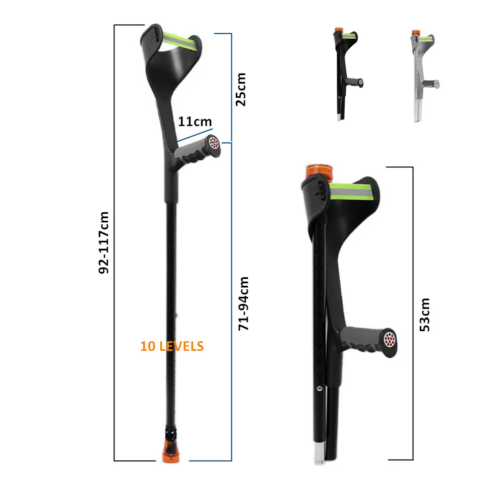 Foldable Forearm Crutches