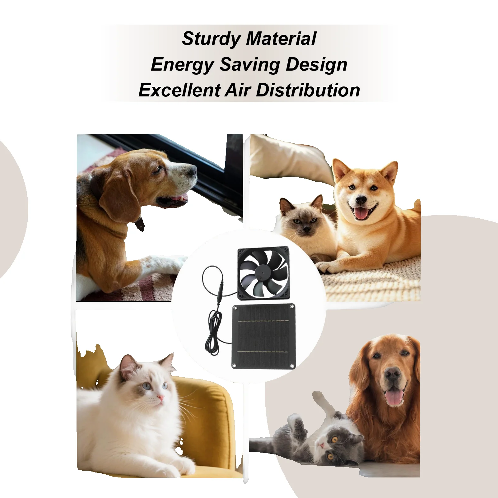 

Солнечный вентилятор для курятника, 20 Вт, водонепроницаемый вытяжной вентилятор на солнечной энергии, ветровентилятор для крыши, дома, сарая, чердака, питомника для собак, сарая, домашнего животного