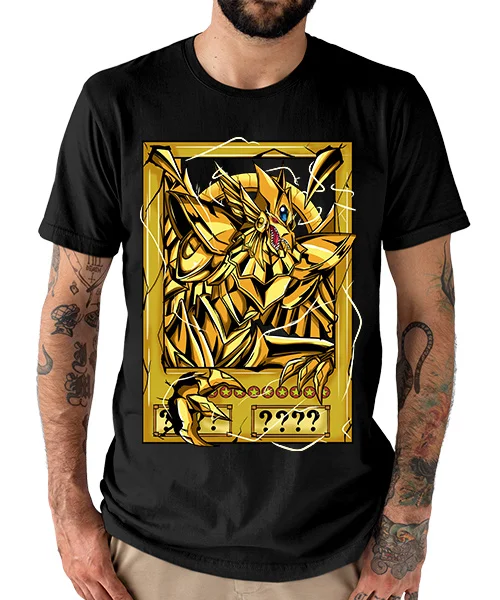 Camiseta unisex Yu-Gi-Oh El Alado de Ra Cotton anime T-shirt