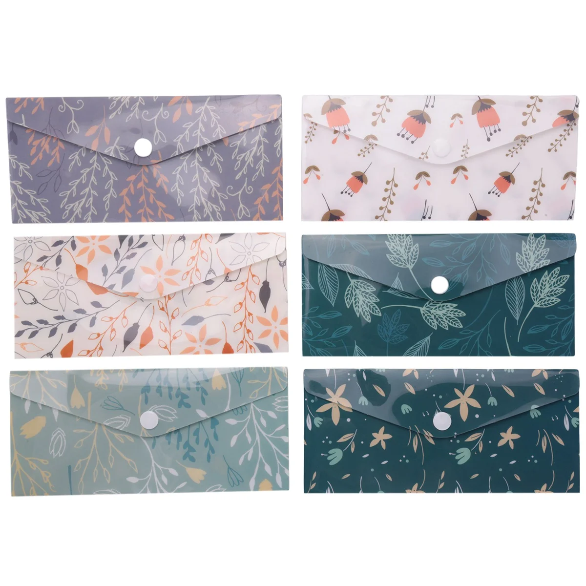 Waterproof Cash Budget Envelope, Reusable Plastic Cash Envelopes, Money Envelopes for Budgeting and Saving