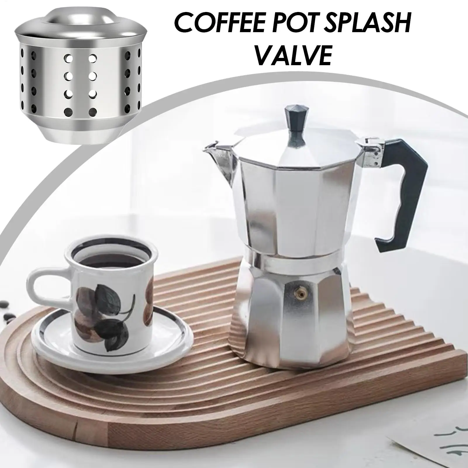Spritzschutz für Kaffeekannen, Spritzschutz für Kaffeekanne, Spritzschutz, Spritzschutz, Ventildeckel, Spritzschutz, Zubehör