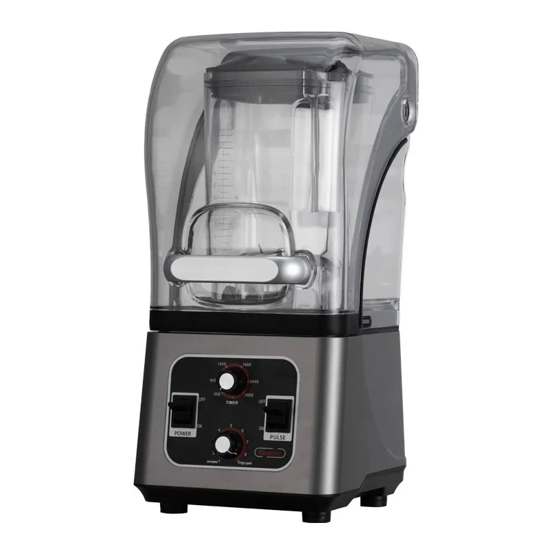 BL802S Intelligent Commercial Blender for Home Hotel Use 1.8L Juice Bar Plastic Ice Crush Jug Soundproof Cover Durable