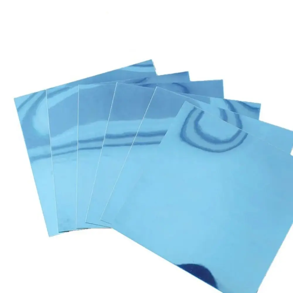 

Unbreakable Flexible Mirror Sheets Cuttable Non Glass PET Plastic Mirror Sheet Frameless Square Mirror Stickers Home Decoration