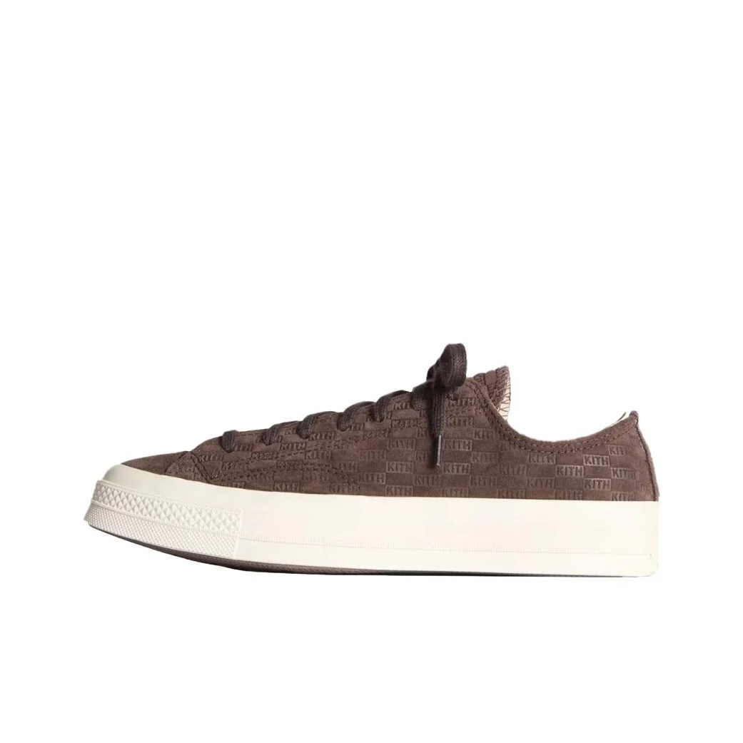 KITH x Converse Chuck 70 Low top Skateboard Shoes Unisex Brown A17717C