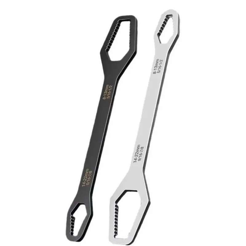 universal-multi-function-double-head-self-tightening-adjustable-wrench-set-multiple-sizes-colors-hand-tool