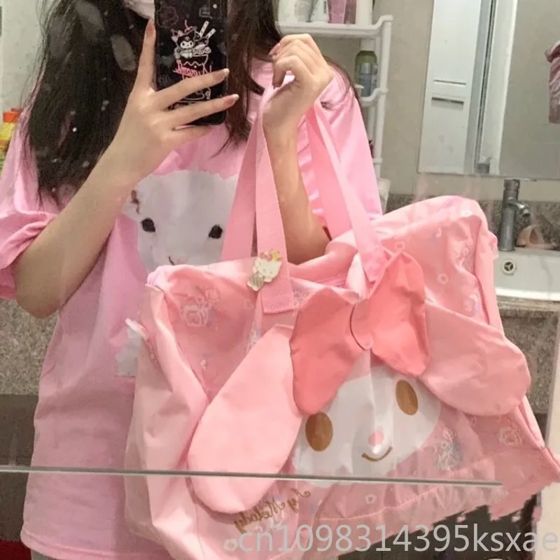  Portable Folding Luggage Travel Bag for Carry on Luggage Women Girl Lightweight Durable Crossbody Bag Handbag