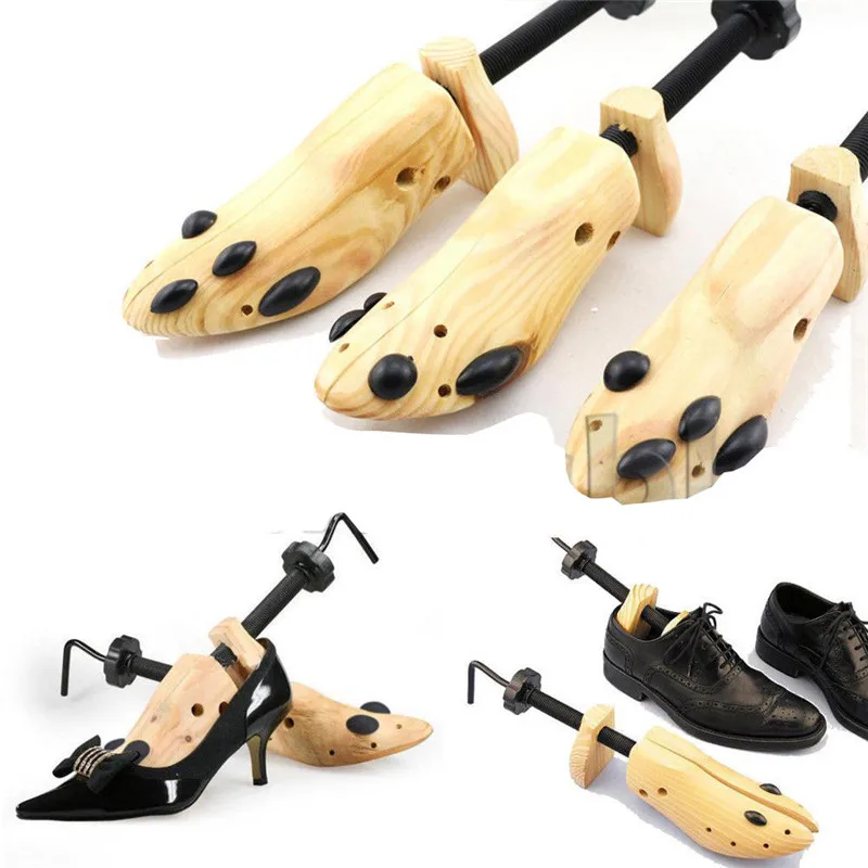 Solid Wood Shoe Extender Shoe Extender Shoe Extender Shoe Last Can Be Adjusted for Men's and Women's Shoes