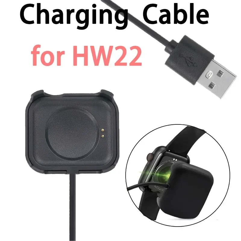 Black Charging Cable for HW22 Smartwatch Intelligent Watch Smart Watch Charger Magnetic,Smartwatch Cables & Chargers