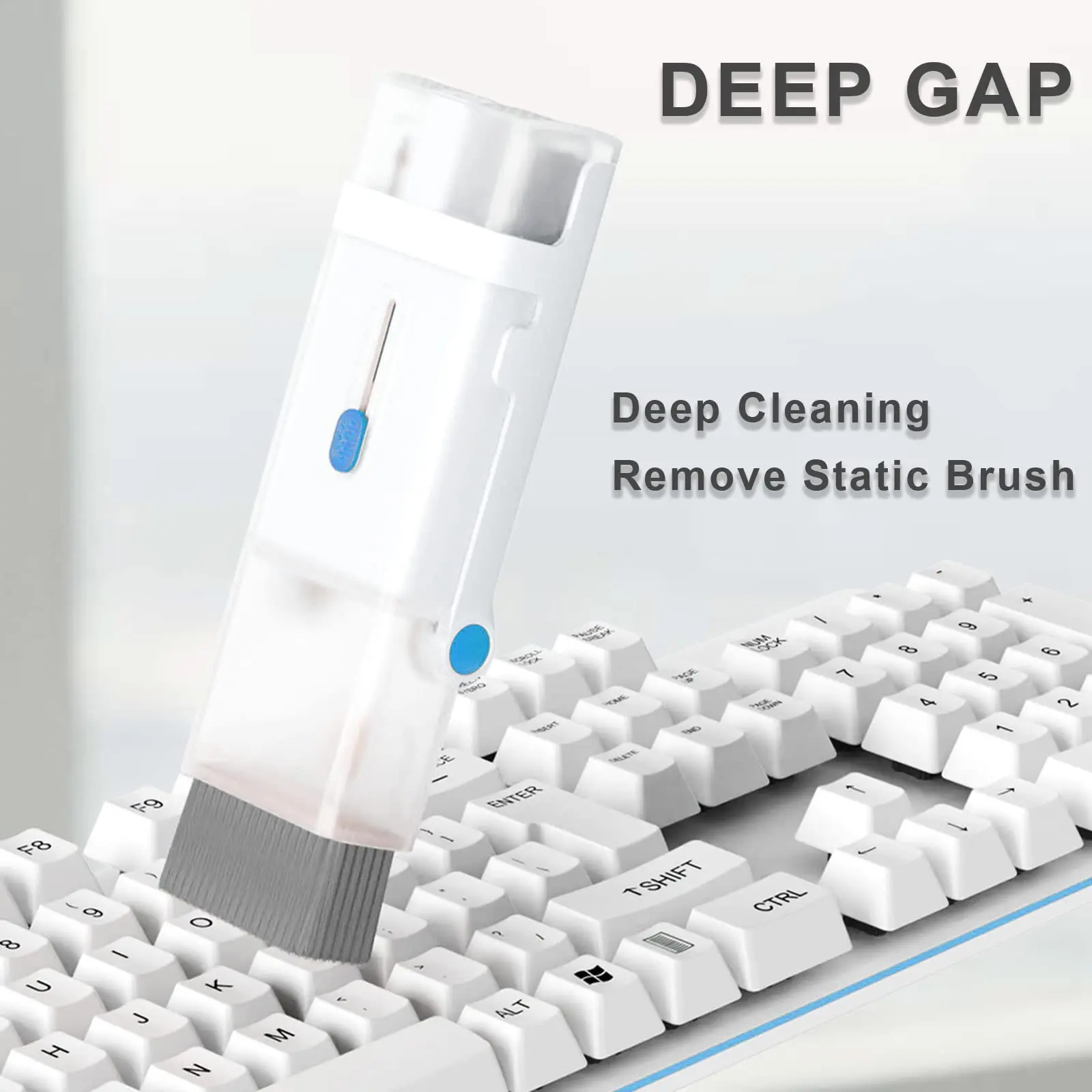 8 in 1 Electronic Cleaning Kit Phone Holder Earphones Computer Keyboard Cleaner Brush  Cleaning Tools for Airpods Laptop iPhone