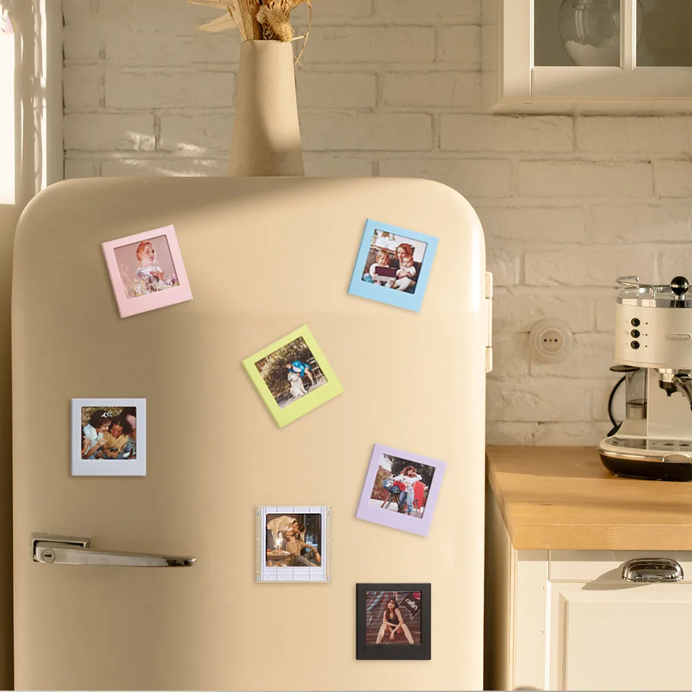 Suitable for Fujifilm Instax SQUARE SQ6 SQ10 SQ20  Frame Magnetic Sheet Assembly, Photo Placement, Refrigerator Sticker