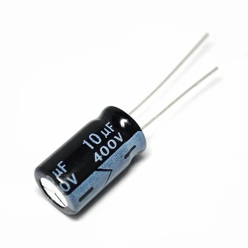 10PCS Higt Quality 400V10UF 10*17mm 10UF 400V 10*17 Electrolytic CapaCitor