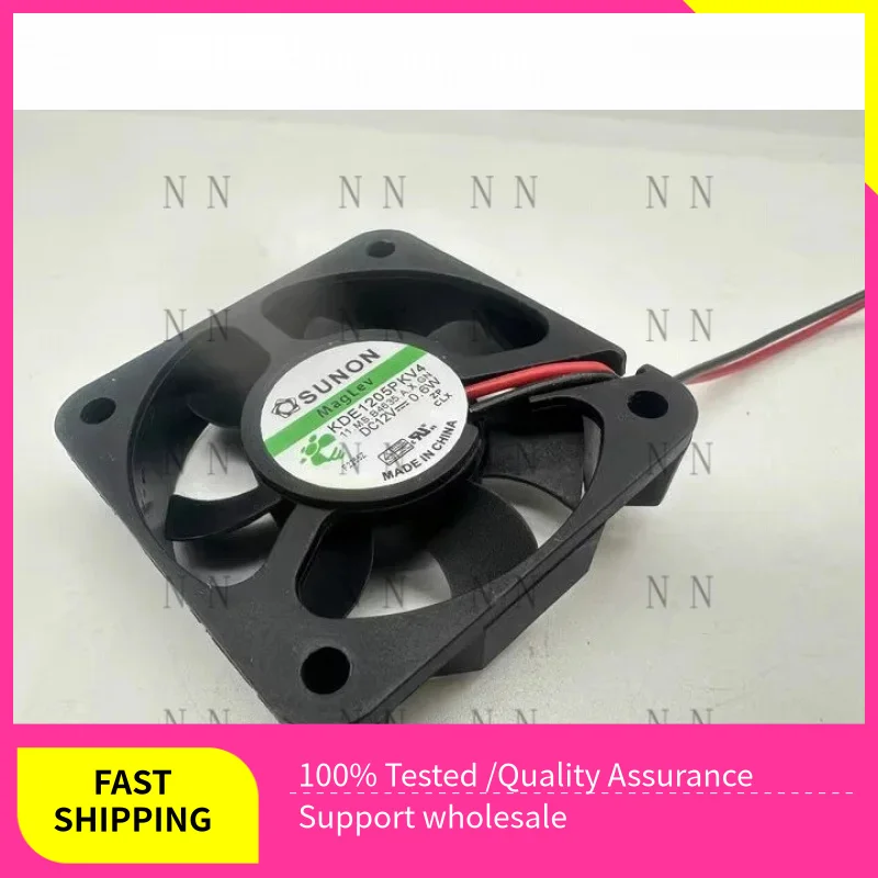 WEP  NEW FOR SUNON 5010 KDE1205PKV4 DC12V 0.6W 2-wire Cooling Fan
