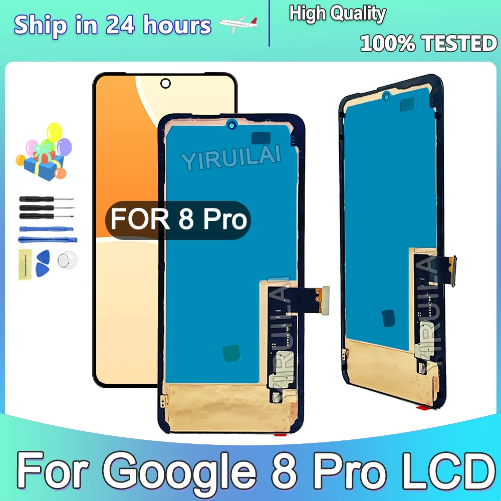 67-oled-display-for-google-pixel-8-pro-lcd-display-touch-screen-digitizer-for-pixel-8pro-gc3ve-g1mnw-lcd-display-with-frame