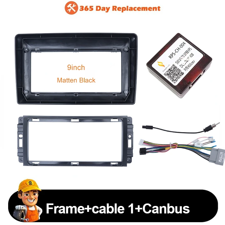 9 Inch Car Radio for  2014-2017 JEEP GRAND CHEROKEE/DODGE/CHRYSLER Stereo Fascias Frame Plate Adapter Navigation Panel  Canbus