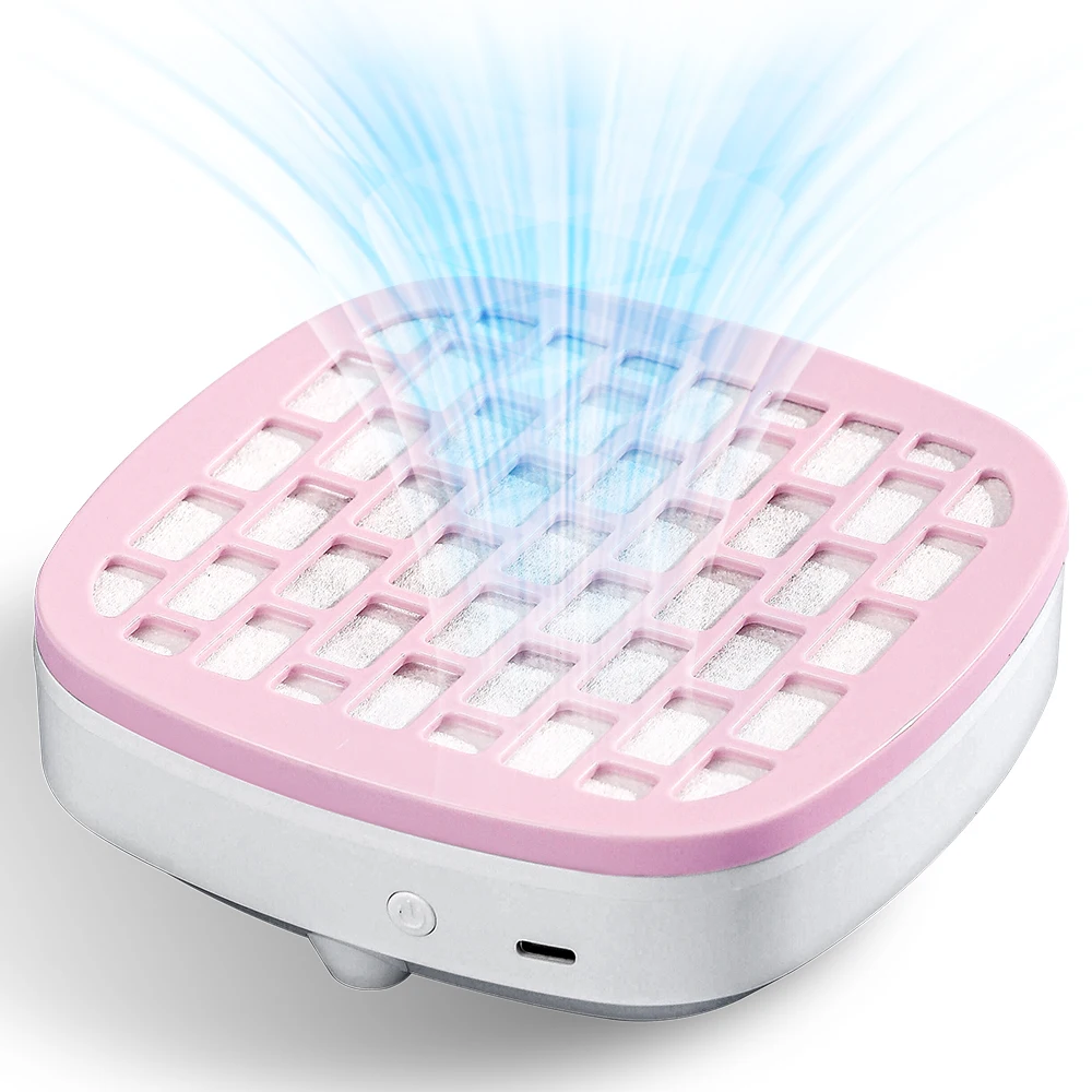 Mini Nail Collector Professionele Nail Dust Extractor USB Dust Suction Collector Gel Nail Duster voor Nail Art Salon Apparatuur