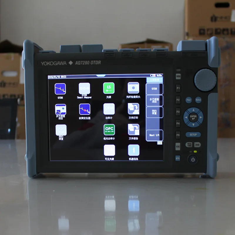

Yokogawa AQ7280 7282A 7283A Optical Time Domain Reflectometer OTDR Optical Cable Fault Breakpoint Detector