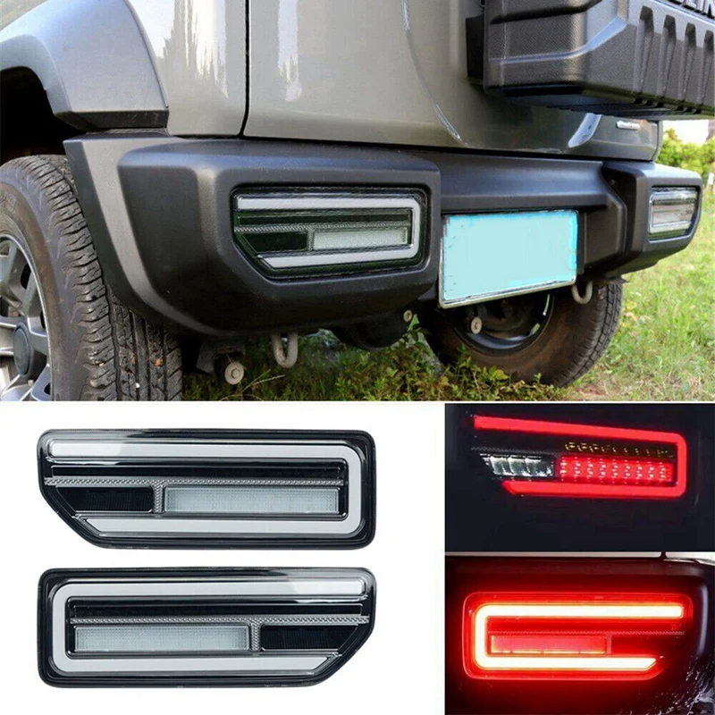 For Suzuki Jimny JB64 JB74 2019-2023 Car LED Brake Turn Signal Tail Light Lamp Trim Replace Accessories