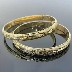2 Pcs Cuban Chain Bracelets for Women Charm Bracelets Bangles Jewelry