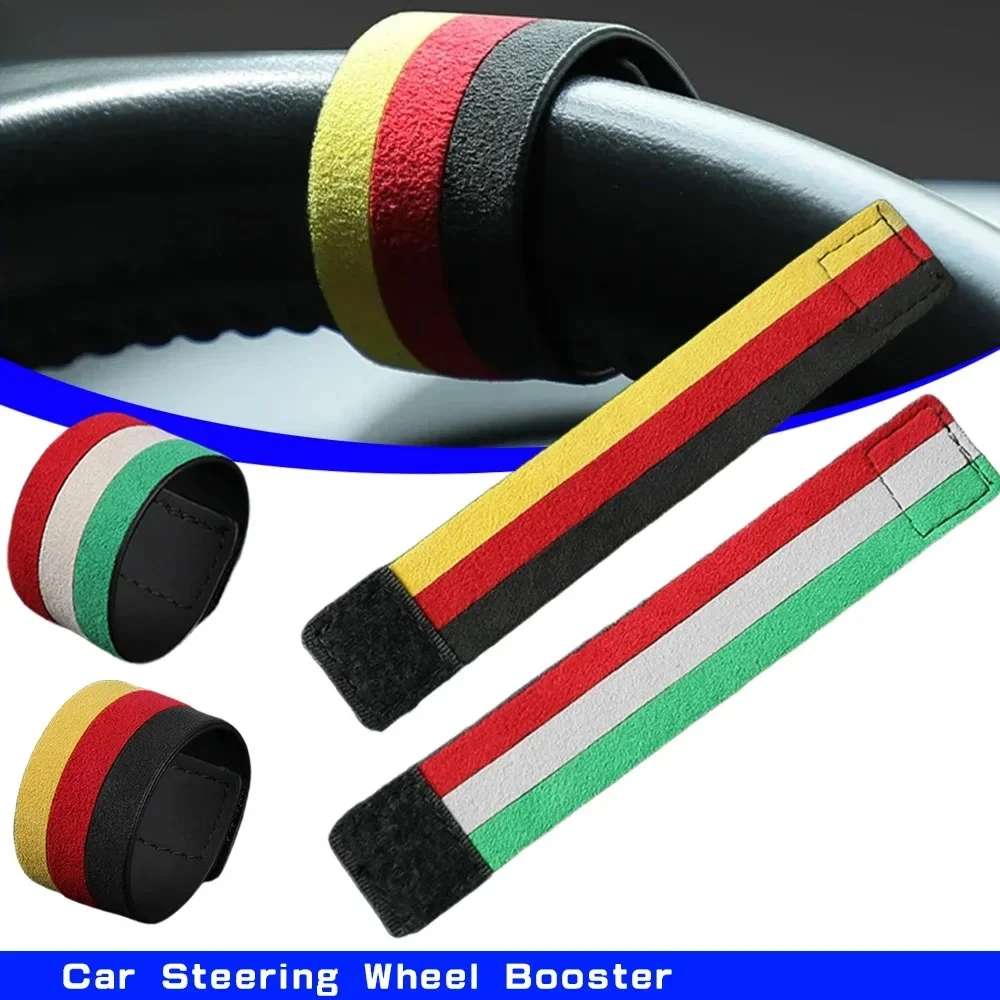 Volant de voiture universel en super daim italien avec marqueur de ligne centrale personnalisé, accessoires de décoration intérieure en flanelle
