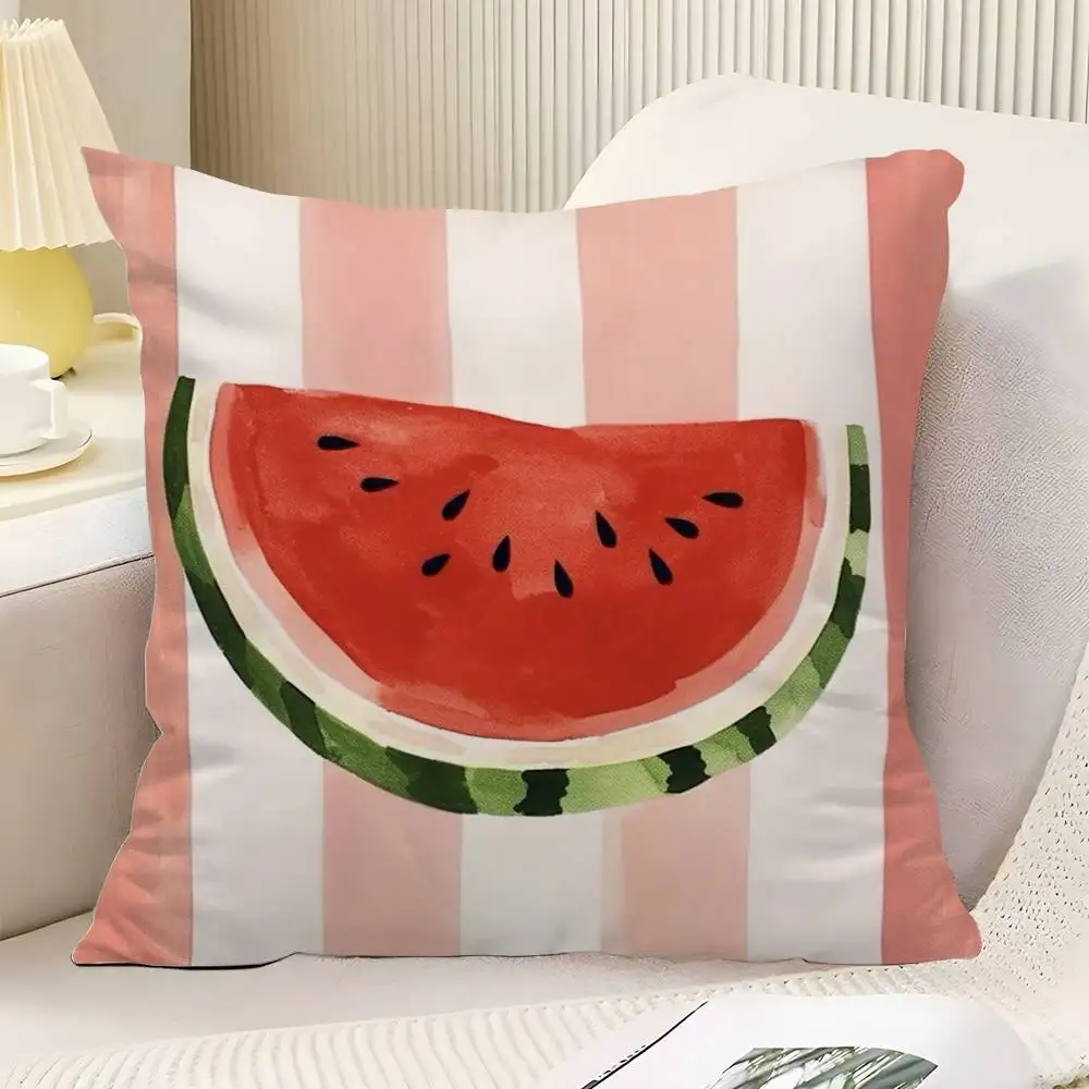Fashion Fruit Throw Pillow Cover Neutral Decor Cushion Cover Soft Sofa Couch Bed Home Decor Pillow Case