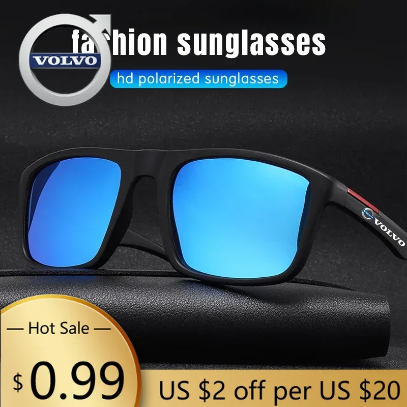 

Классические мужские поляризационные солнцезащитные очки Hub Caps, металлические мужские солнцезащитные очки для вождения для Volvo XC90 XC60 C30 T6 S60 C70 XC40 V40 XC7