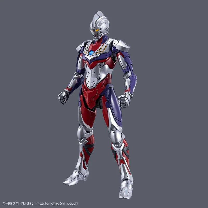 Bandai Original Figure Rise Standard Ultraman Tiga Assembly Model Kit Action Figure Collectible Gifts