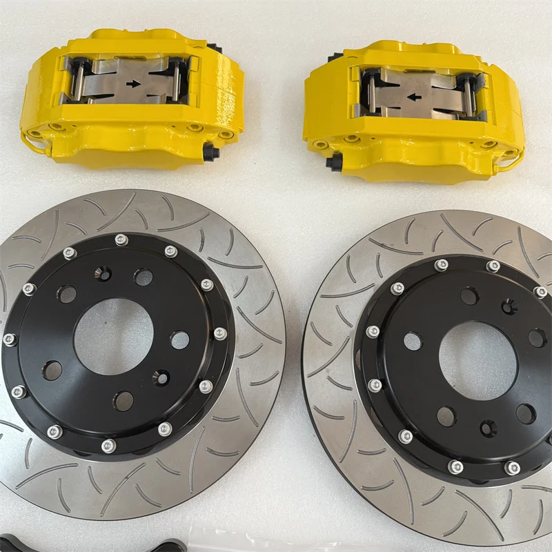 forRacing Disc Brake Caliper 4 Piston for 7600 Set with 285*24mm for Front 15-16inch Wheel Rim
