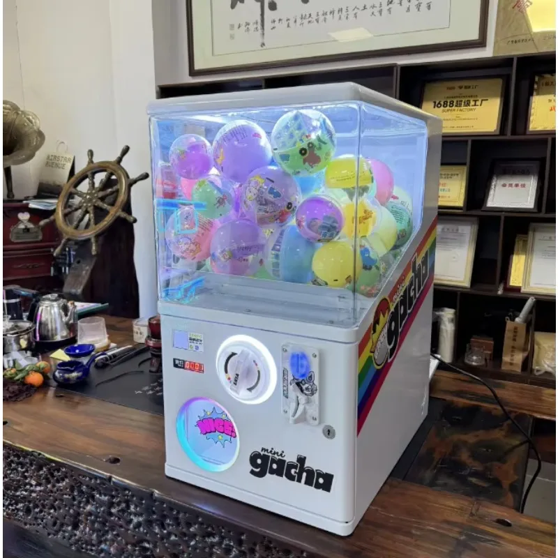 لعبة Gashapon ماكينة صالة الألعاب المعدنية، لعبة الملاكمة، جائزة بلاستيكية معدنية، لعبة بيع العملات المعدنية، ألعاب تعمل بالعملات المعدنية
