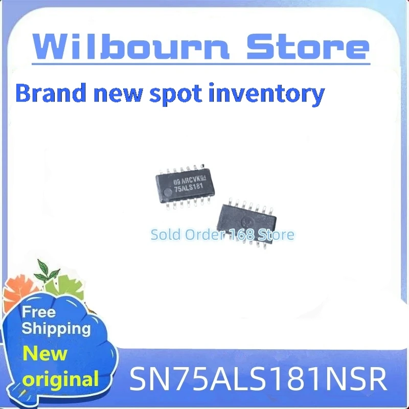 Own inventory 5PCS-100PCS/LOT SN75ALS181NSR 75ALS181 SOP-14