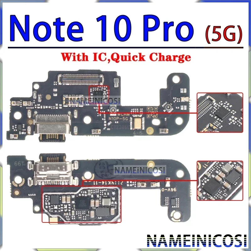 Usb Dock Charger Connector for Xiaomi Redmi Note 10 10C 10X 10T 11 11S 11E 11T Prime Pro Plus + 4G 5G Charging Board Flex Ports