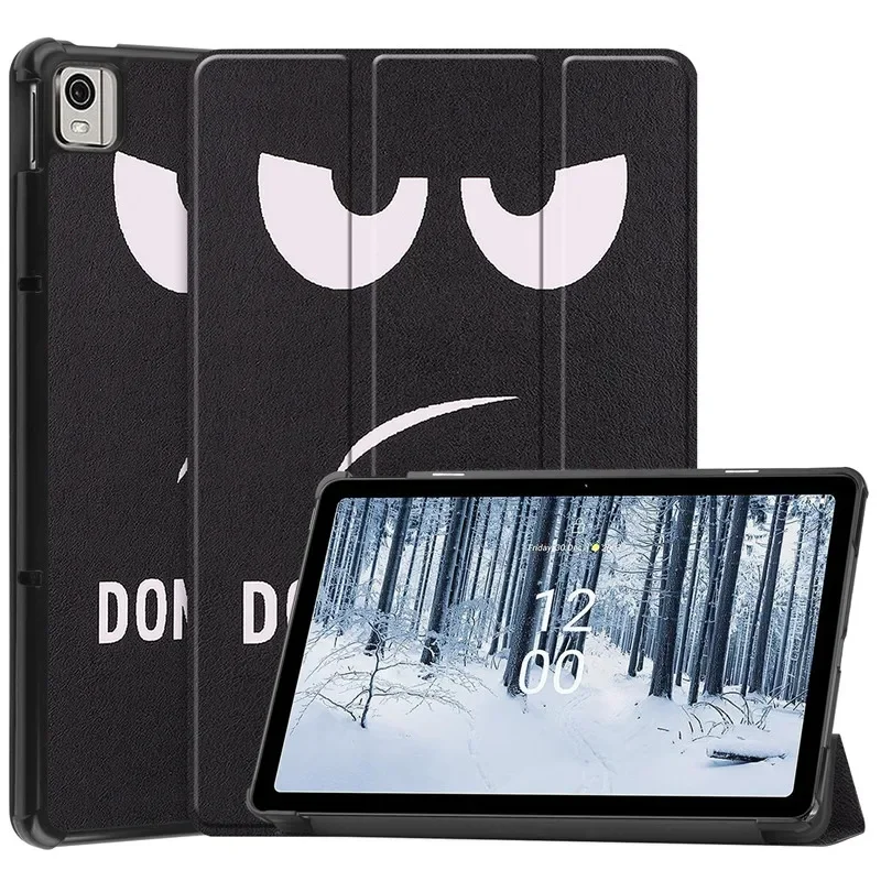 

Funda For Nokia T21 T 21 T20 10.4 Inch 2022 Case PU Leather Tri-Folidng Magnetic Flip Smart Cover For Nokia T10 Tablet Coque