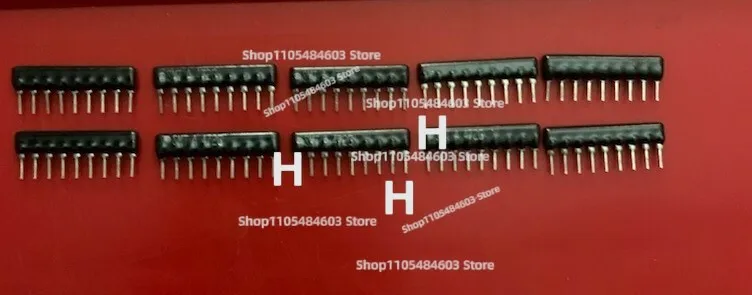 10x RA-08472G FOR SMTEK RESISTOR NETWORK 4.7K OHM 2% 9 PIN SIP BUSSED SMTA472G 10ps