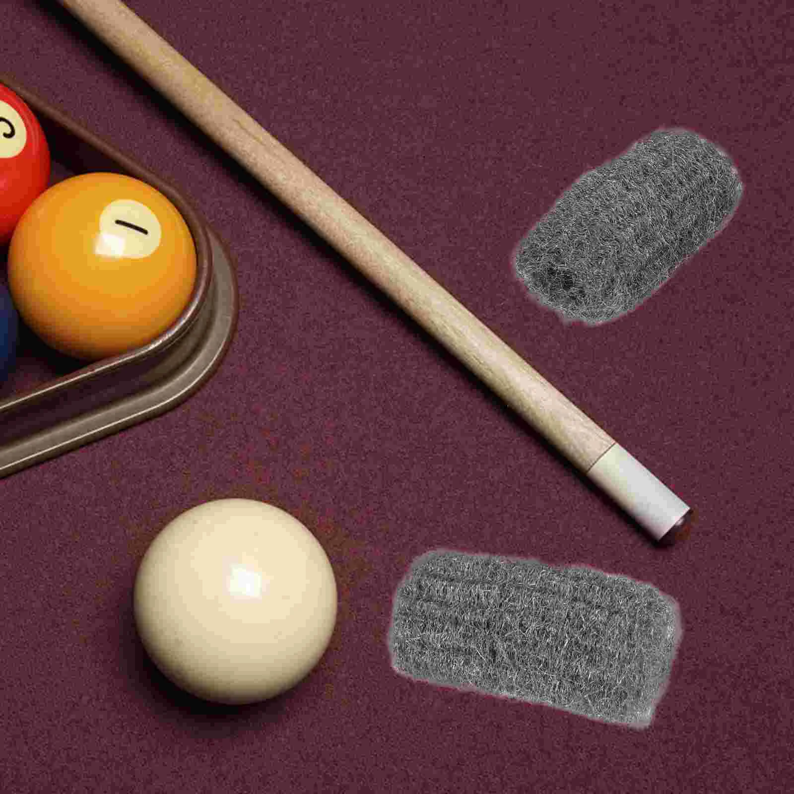 

5 Pcs Polishing Cotton Sink Drain Billiard Balls Shaft Cleaner for Cue Garage Steel Wire Pool Polisher Major