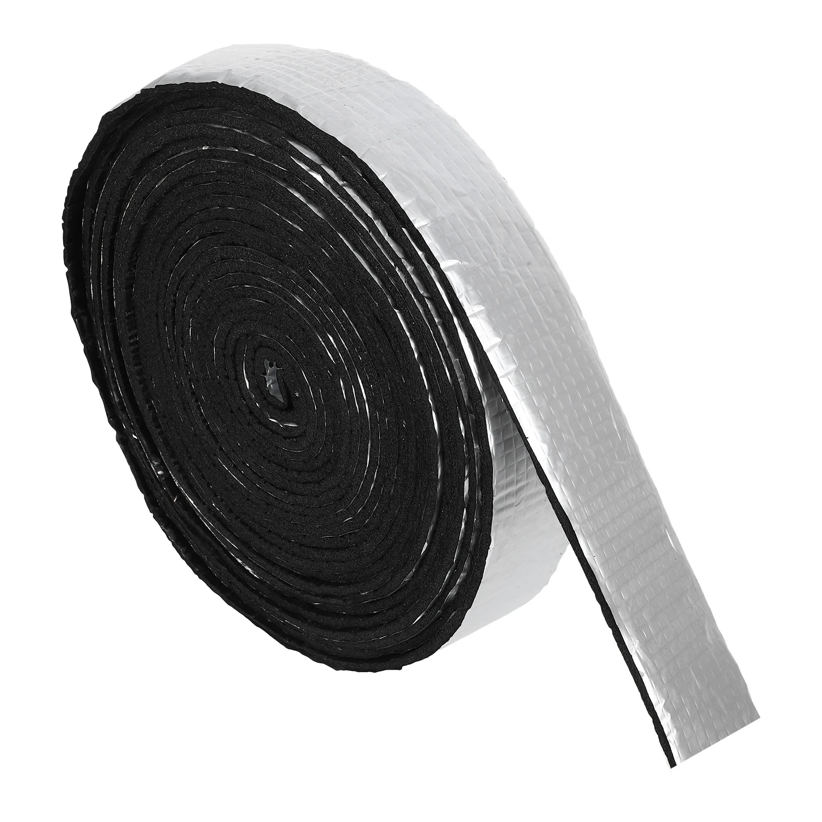 1 rolo de fita isolante para tubos, folha reflexiva, barreira térmica, envoltório de isolamento multiuso para telhados, paredes, carros, estufa
