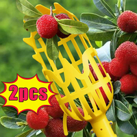 2/1Pcs Garden Fruit Picker Convenient Apple Fruit Picking Basket Head Peach Catcher Garden Tools