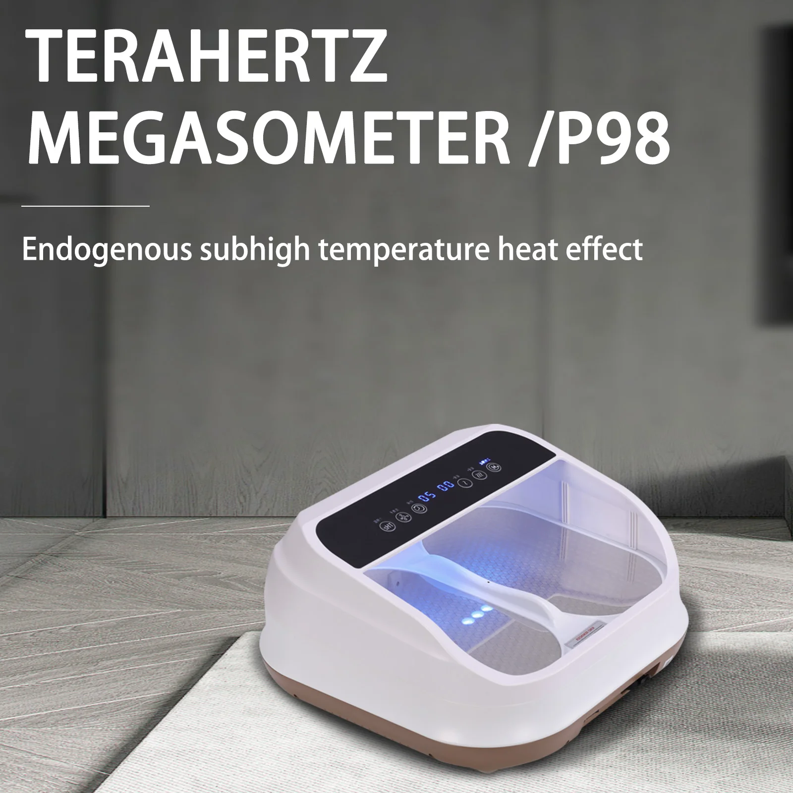 Bio Tera P98 Terahertz Bioresonator Machine - Wellness Foot Massage Device Itera Pro Megabras Telurometer Health And Relaxation-image
